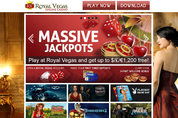 Royal Vegas Home