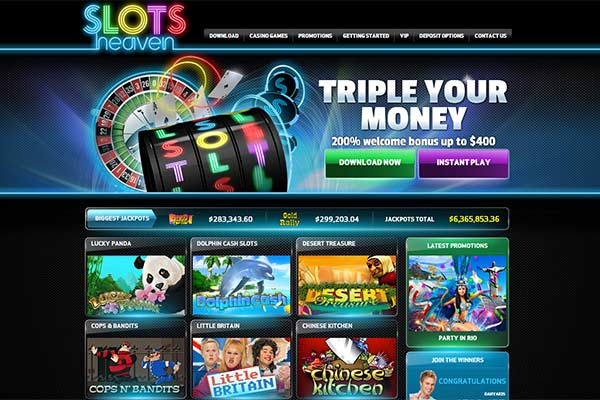 Slots Heaven Home