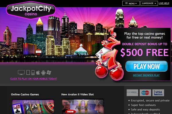 Jackpot City Home